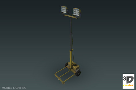 Mobile Lighting, an Object 3D Model by 3DCaster