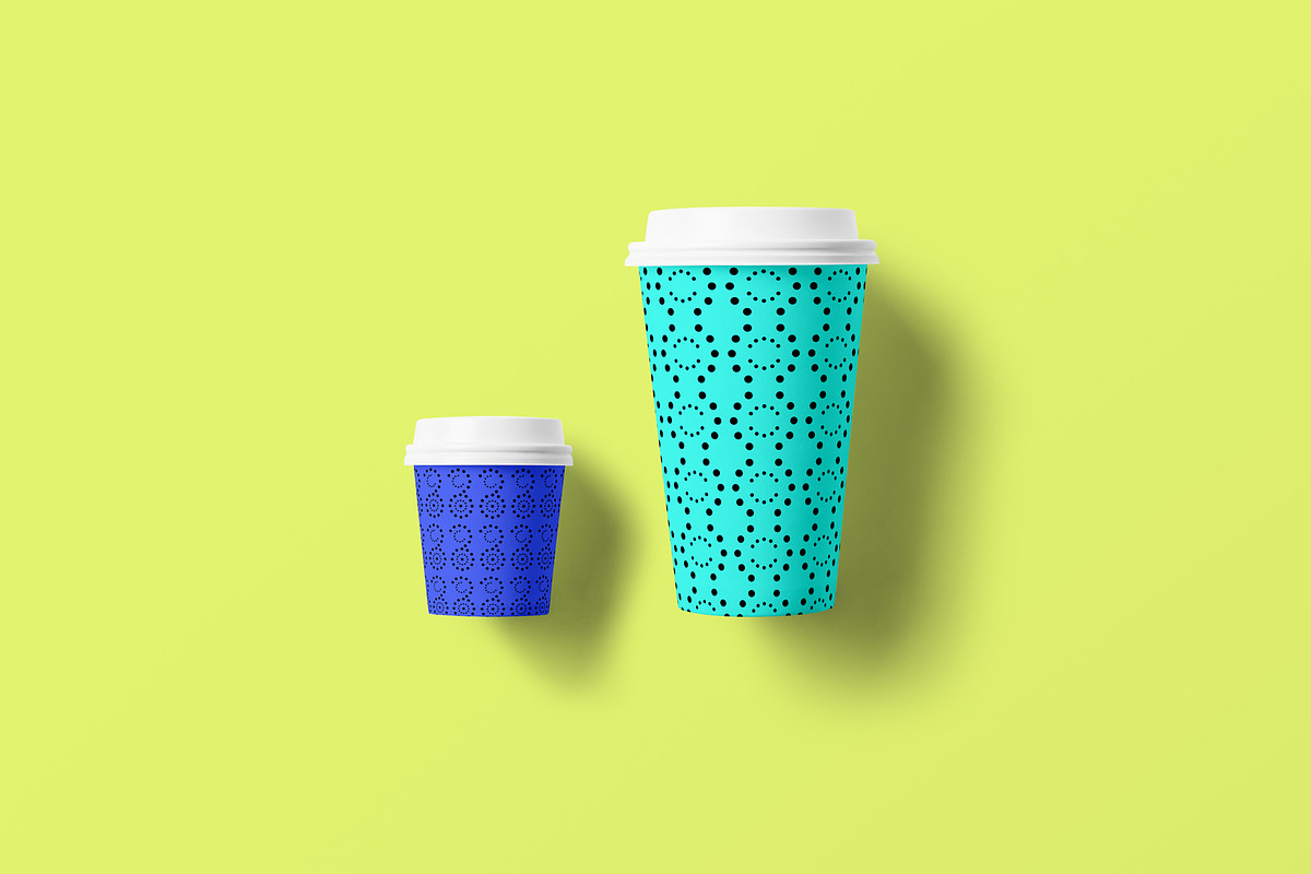 black & white dots patterns, a Pattern Graphic by designbydi (Photo 7 of 14)