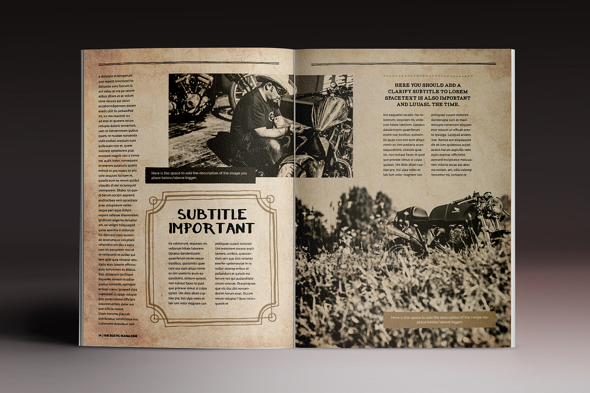 The Rustic MGZ, a Magazine Template by Luuqas Design (Photo 7 of 15)