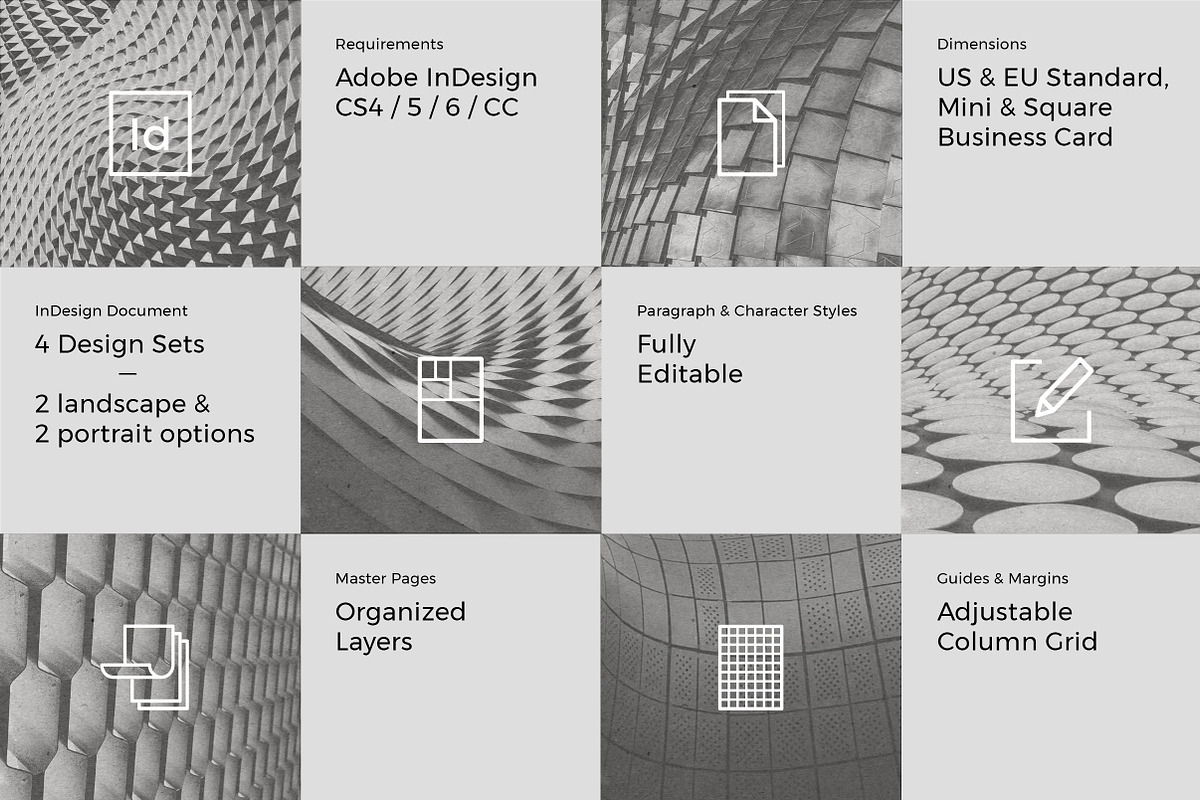 K A D O Business Cards Template, a Business Card Template by Kovy (Photo 3 of 10)