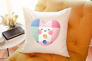 Cute Plaid Preppy Valentine Clipart, an Illustration by Sublimation Artist (Thumbnail 6 of 6)