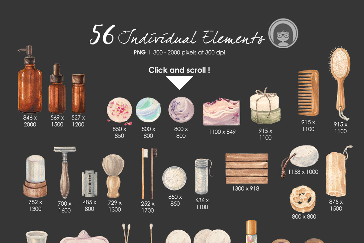 ZERO WASTE bath and beauty, a Graphic by AJDA ART (Photo 2 of 4)