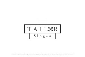 Tailor Emblem Logo Design Icon, a Branding & Logo Template by Morvana Crew