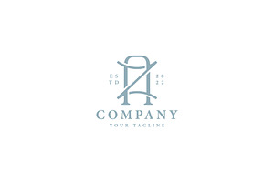 AZ Letter Mark Logo