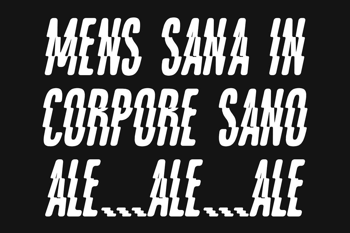 Blonden Rippled, a Sans Serif Font by Craft Supply Co. (Photo 5 of 8)