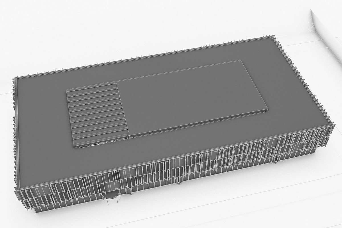 Cultural Center Building, an Architecture 3D Model by 3DNUTS (Photo 10 of 19)