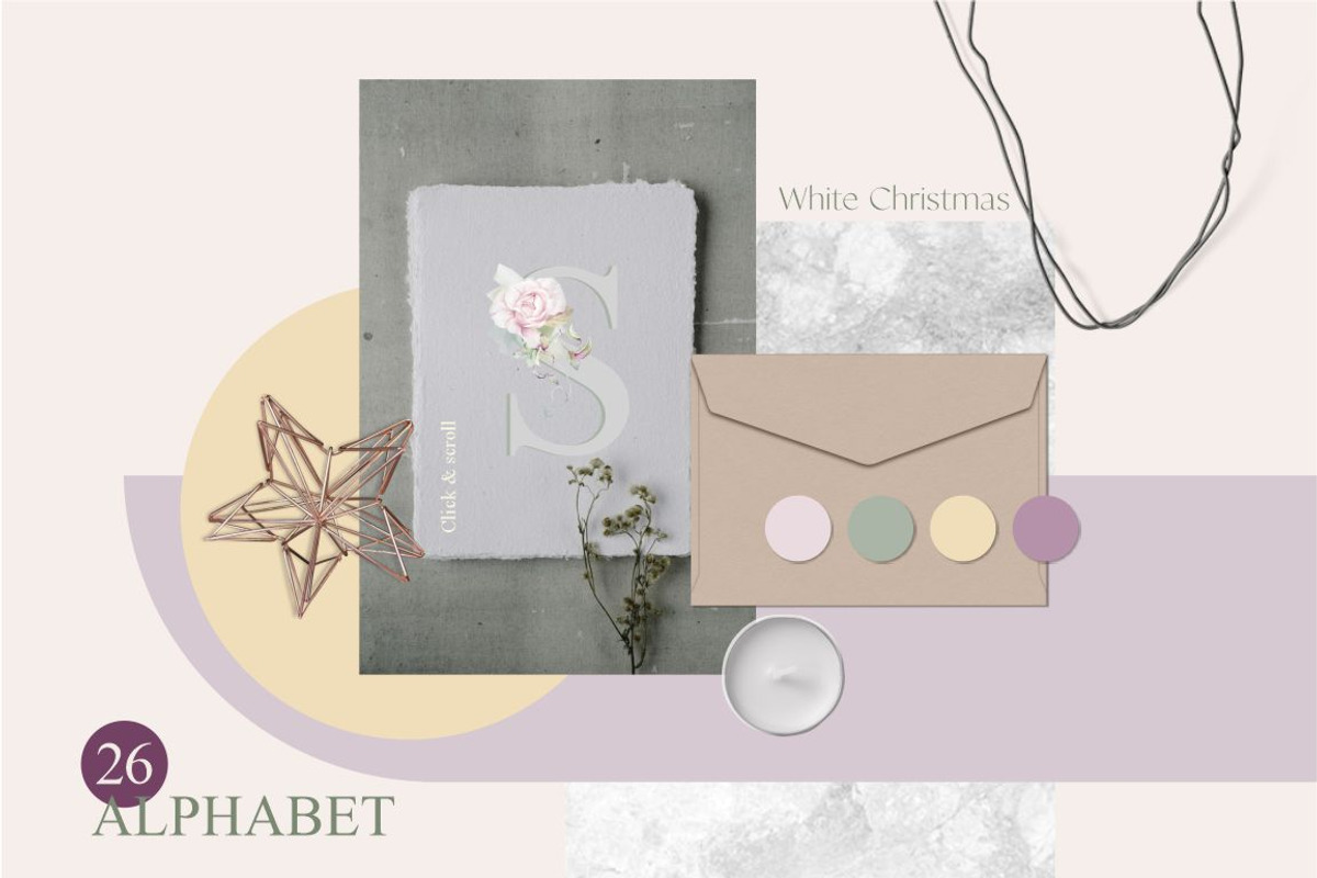 White Christmas, a Decorative Illustration by Collection by VY (Photo 12 of 13)