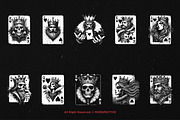 10 Bundle Dark Art Heart Card King, an Illustration by Morspective (Thumbnail 6 of 7)