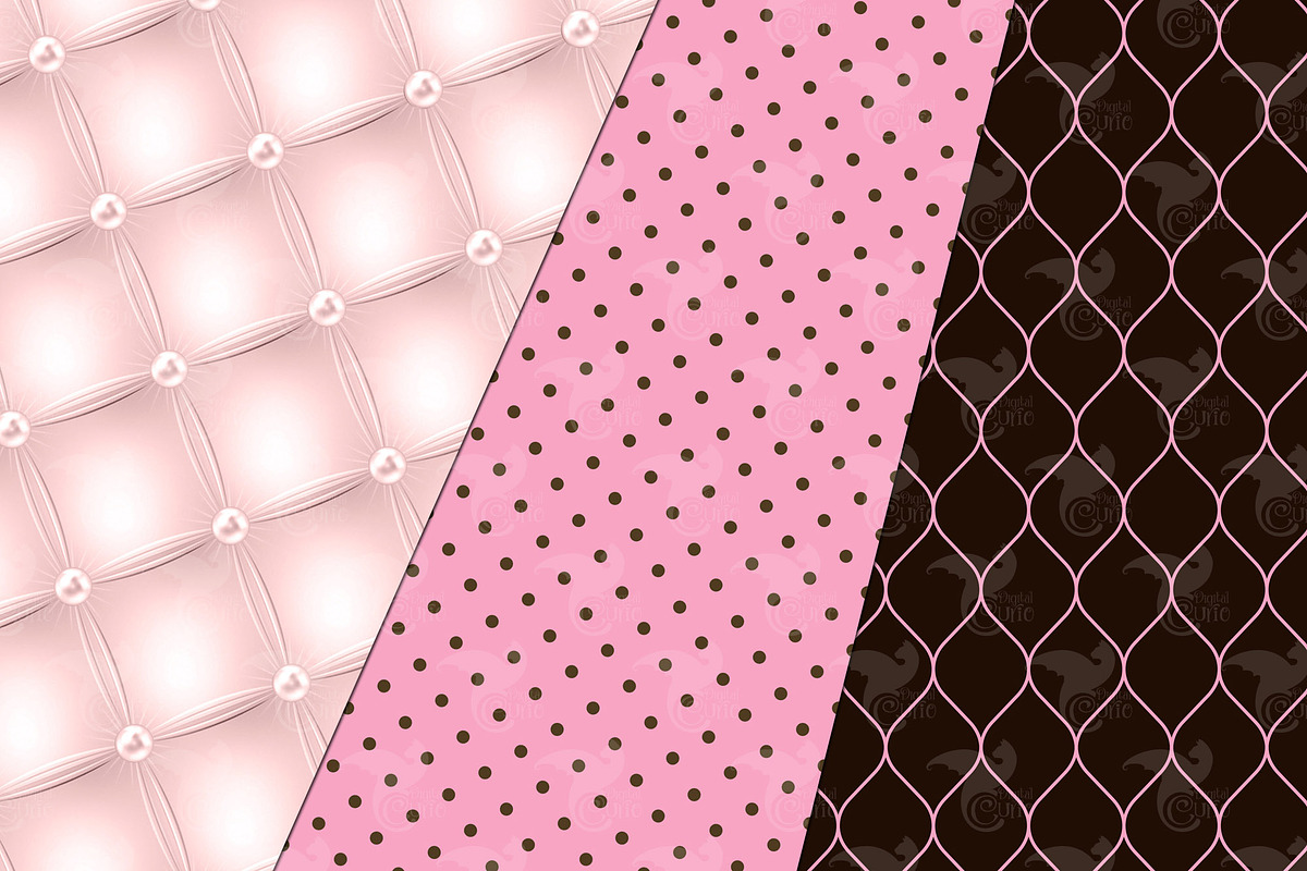 Classic Chic Digital Paper, a Texture Graphic by Digital Curio (Photo 2 of 3)
