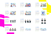 SALE | 77 FLAT VECTOR ILLUSTRATION, a Presentation Template by rivatxfz (Thumbnail 6 of 9)