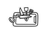 Cutting Board Vector Bundle, an Illustration by jahid234 (Thumbnail 5 of 51)