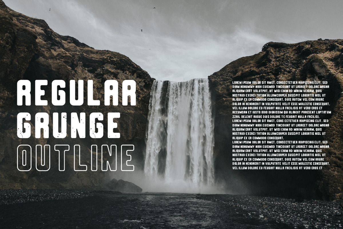 Halken Typeface preview 3