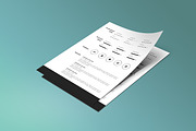 Portfolio Resume Kit, a Resume Template by retrographix (Thumbnail 4 of 6)