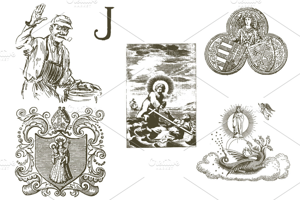 20 Saints & Angels, an Illustration by Baydream (Photo 4 of 5)