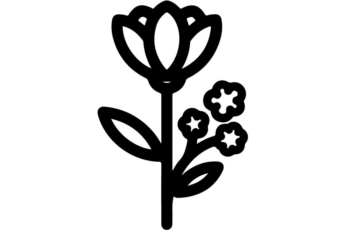 Cute Flower Silhouette Mega, an Object Graphic by Creativeshirt (Photo 12 of 12)