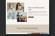FollicaCare Hair Framer Template, a Templates & Theme by CocoDesign (Thumbnail 3 of 4)