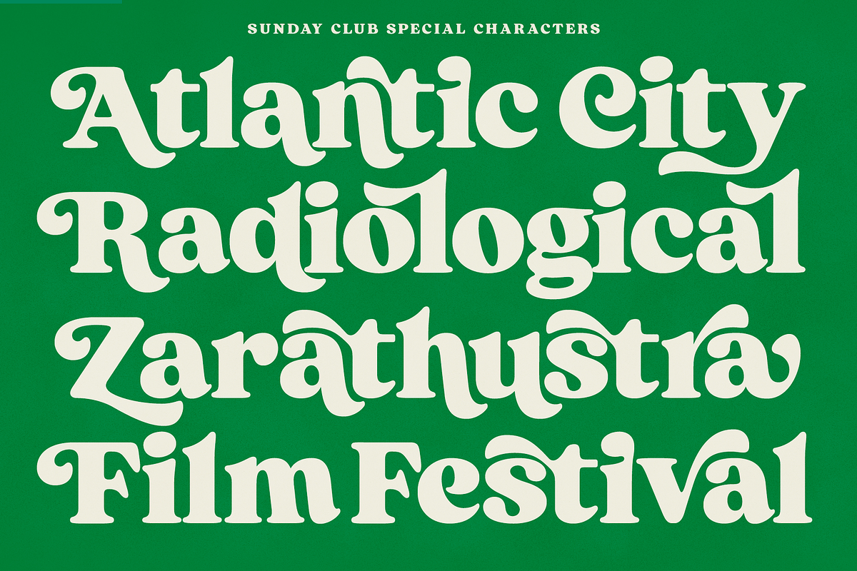 Sunday Club - Retro Serif, a Serif Font by Fenotype (Photo 15 of 15)
