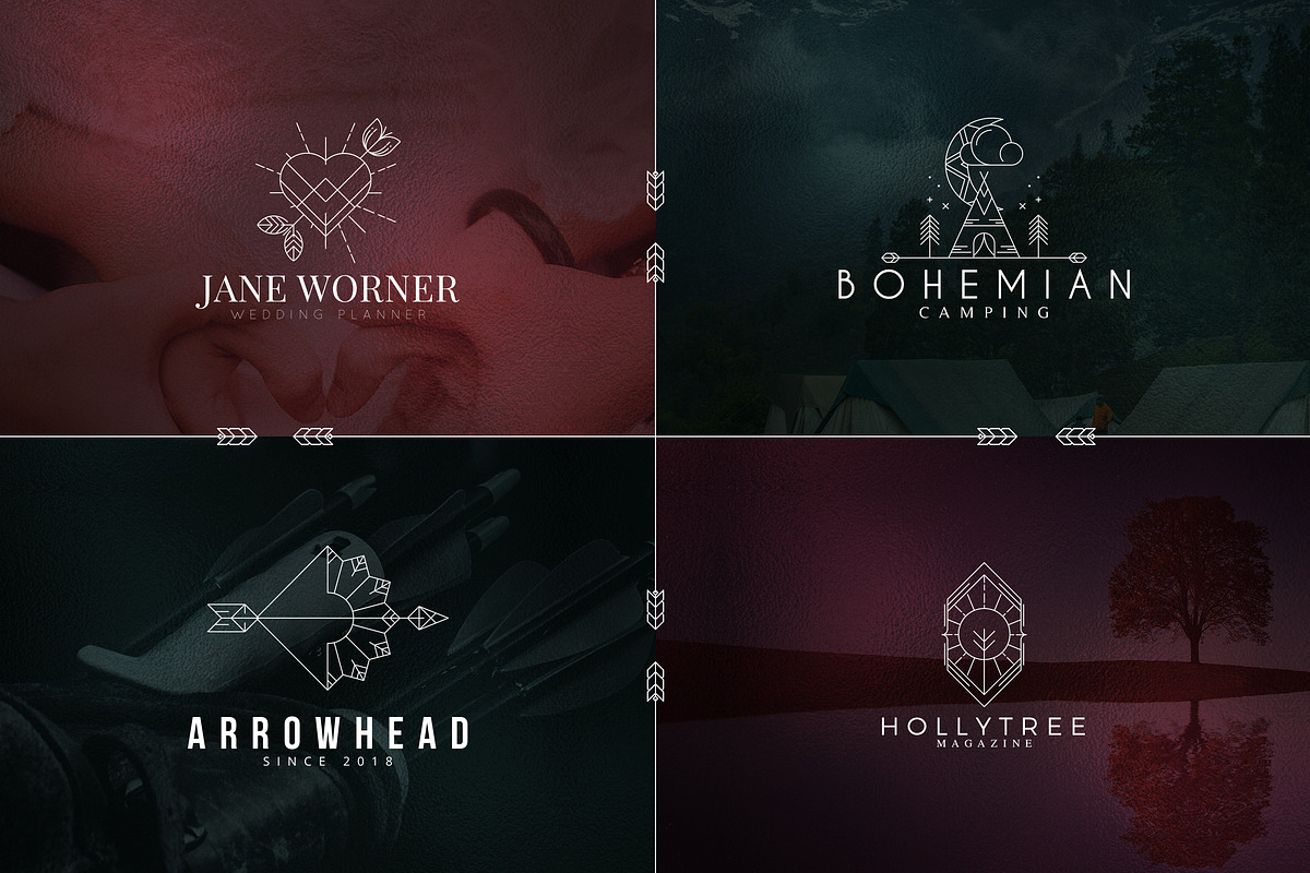 [Spring Vibes] 40 Boutique Logos-66%, a Branding & Logo Template by VP Fonts (Photo 5 of 12)
