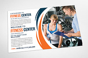 Health Fitness Postcard Psd, a Card Template by AfzaalGraphics (Thumbnail 3 of 4)