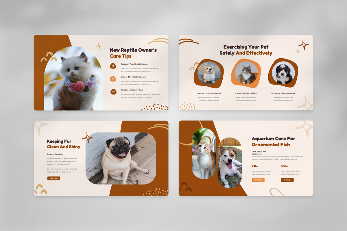 Puppypaw - Pet Care Keynote, a Presentation Template by SquidPixey (Photo 4 of 7)
