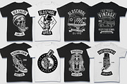 200 Vector Tshirt Designs ( B/W ), an Education Illustration by roach_graphic (Thumbnail 17 of 27)