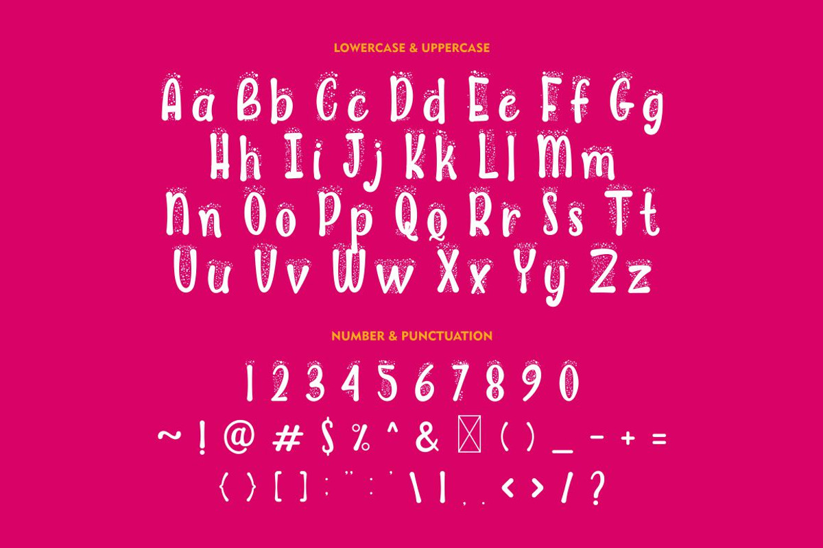 Cute Snow - Quirky Winter Font, a Font by PutraCetol Studio (Photo 14 of 18)