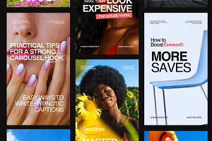 SOBER / Social Media KIT Canva