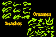Bubble Graffiti Font, a Script Font by Art StoreID (Thumbnail 6 of 12)
