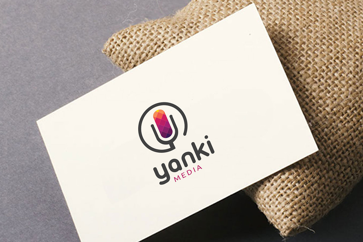 yanki media, a Branding & Logo Template by legendshop (Photo 2 of 3)