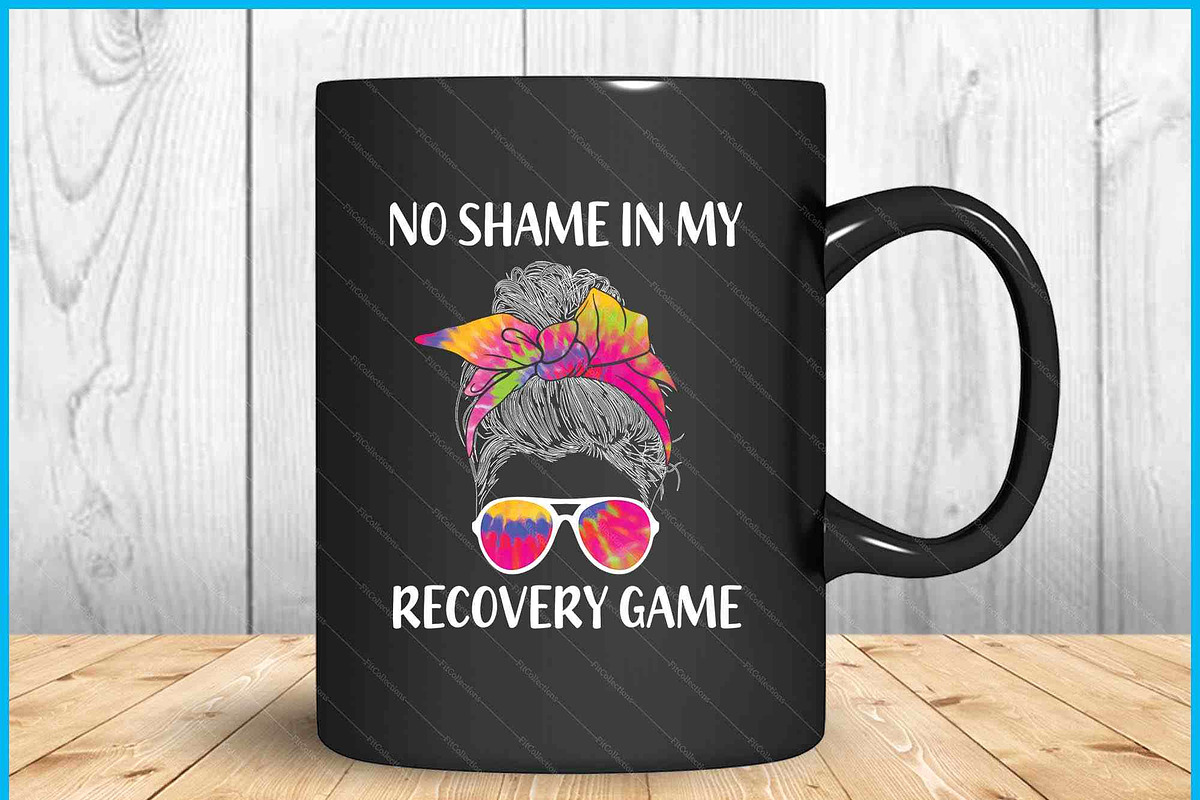 Recovery Sobriety No Shame SVG PNG, a Graphic by Creativeusart (Photo 4 of 4)