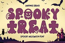 Spooky Treat - Halloween Font