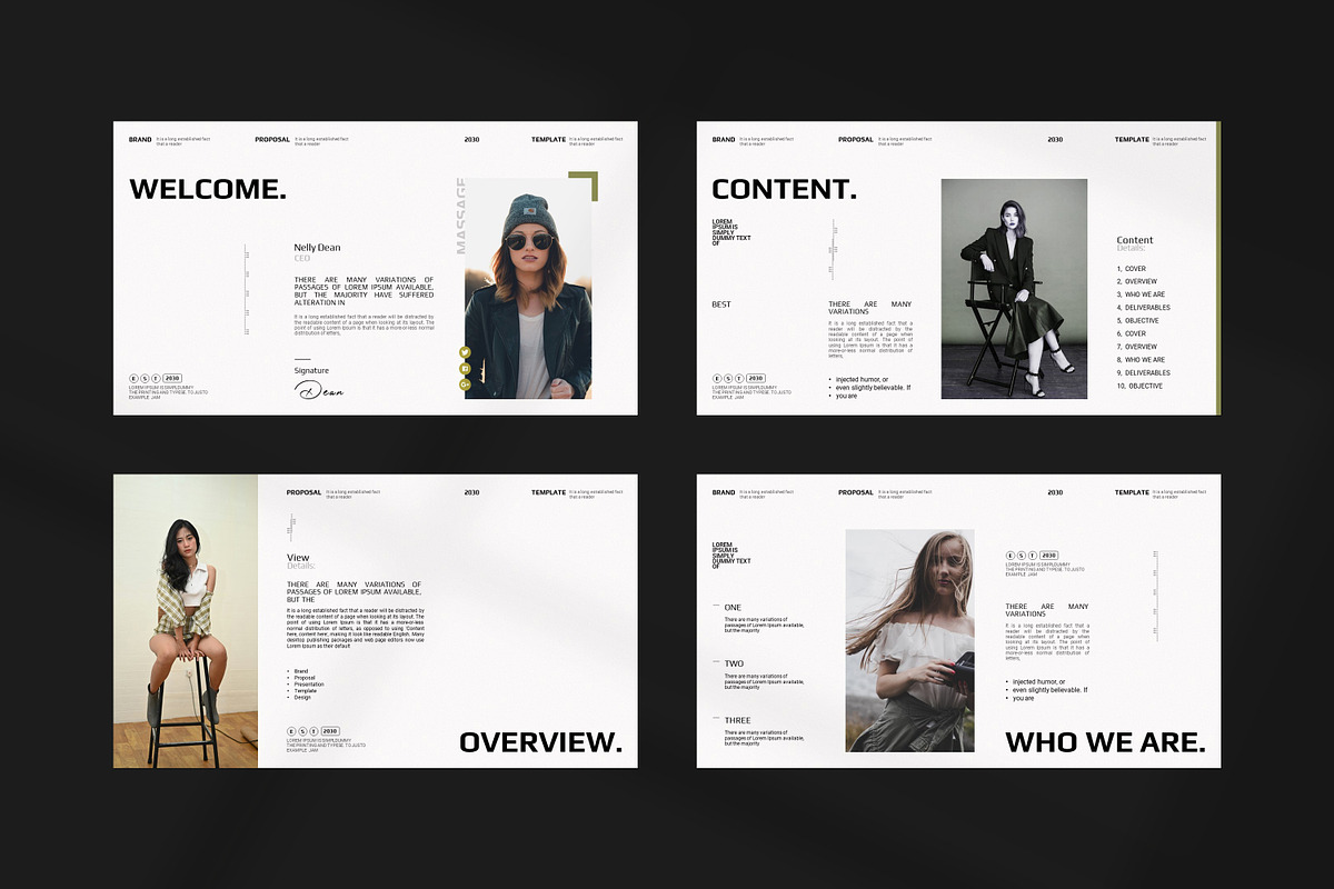 Brand Proposal Presentation Template, a Presentation Template by PrintIdea (Photo 2 of 8)