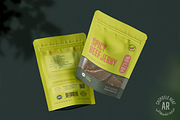 Spicy Beef Jerky Pouch Template AR, a Marketing Template by fisihsani (Thumbnail 1 of 6)