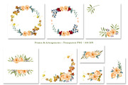 Vintage Rose Watercolor– PNG&PSD, an Illustration by Gallery House (Thumbnail 3 of 5)