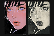 Poster Bad Print Grunge Paper Effect, a Layer Style Add-On by smishura (Thumbnail 2 of 7)
