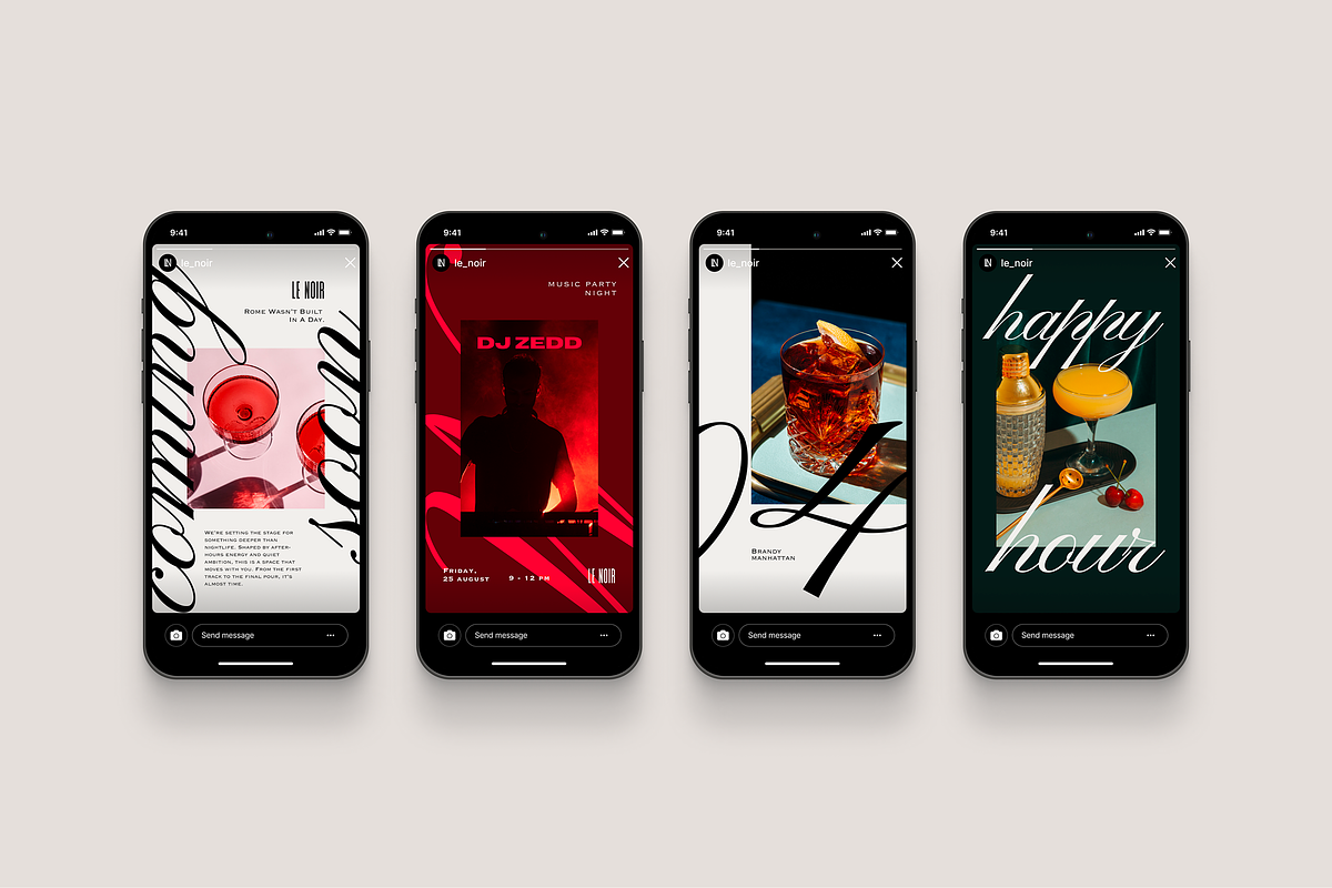 Chic Instagram Posts & Stories Canva, a Social Media Template by LePosey Studio (Photo 2 of 7)
