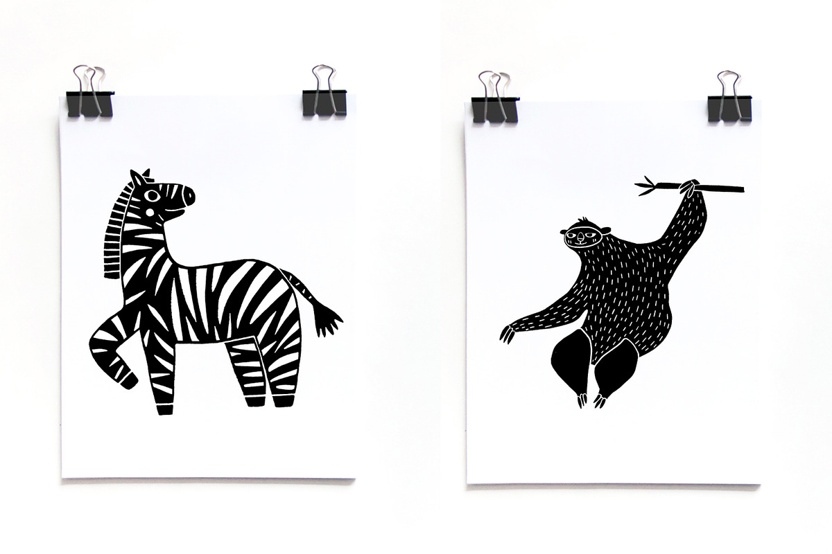 Cute animals pt 6, an Animal Illustration by Mii Lab (Photo 4 of 7)