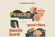 70s Florals Illustration Collection, a Decorative Illustration by hellojenrich (Thumbnail 6 of 8)