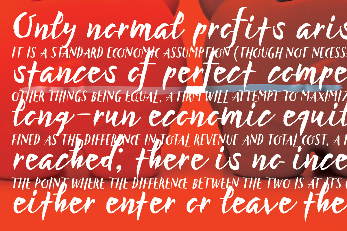 Businessland Font Family preview 4