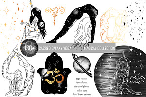 SACRED GALAXY YOGA. MAGICAL BUNDLE