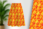 Red Yellow and Orange Impressionist, a Pattern Graphic by Sharon Schwalbe (Thumbnail 4 of 6)