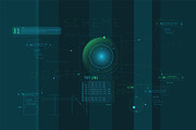 HUD Pro Infographic Elements, an Object Graphic by ConceptCafe (Thumbnail 10 of 30)