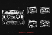 10 Bundle Dark Art Cassette Tape, an Illustration by Morspective (Thumbnail 3 of 7)