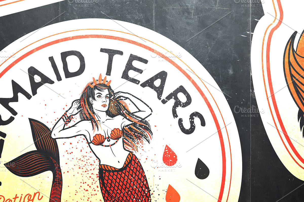 Halloween Bottle Labels, a Food Illustration by Moloko88 (Photo 7 of 7)