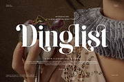 Dinglist - Elegant Serif Font, a Serif Font by TypeLogue (Thumbnail 1 of 5)