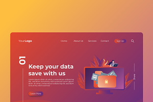 Data - Banner & Landing Page