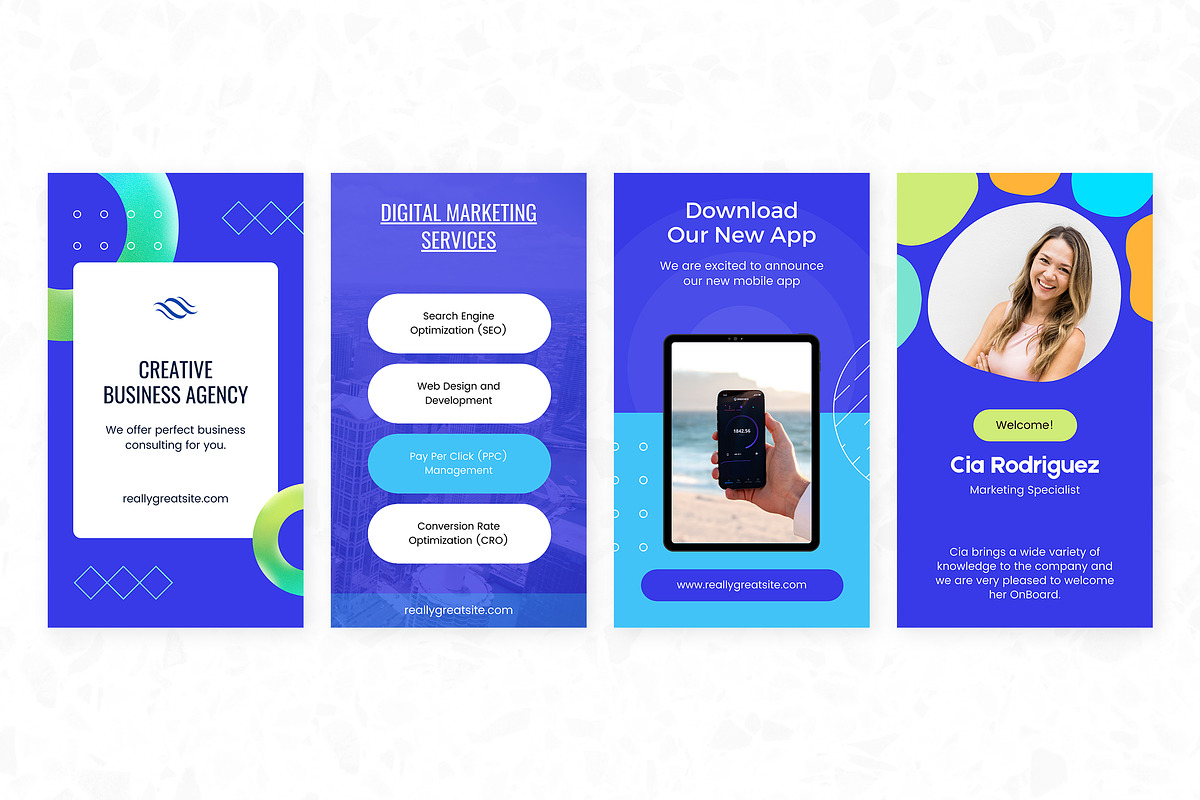 Business Instagram Stories Canva, a Social Media Template by Crevo Studio (Photo 4 of 8)