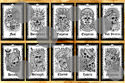 Eternal Bones Tarot, an Illustration by Samiramay (Thumbnail 5 of 11)