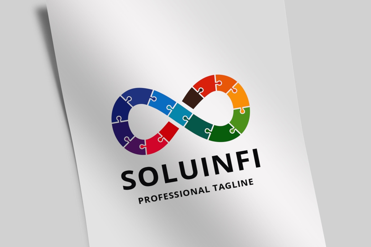 Solution Infinity Logo, a Branding & Logo Template by Design_Planet