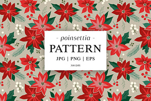 Poinsettia Pattern